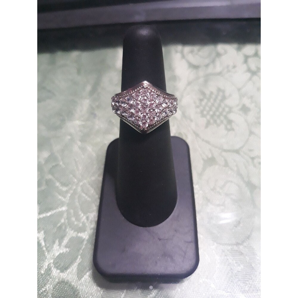 Ring cz sz 5 sterling silver